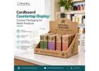 Cardboard Countertop Display: Custom Packaging for Retail Products 