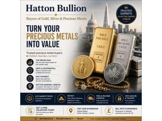 Trusted Precious Metal Buyers in London - Sell With Confidence