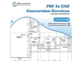 High-Quality PDF to CAD Conversion Services in Texas at Best Price