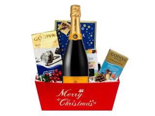 Xmas Wine Gift Basket – Delivered Fast & Fresh