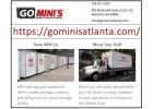 Instant portable storage units and moving containers delivery in Milton