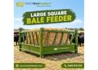 Large Square Bale Feeder | Sinch Bale Feeders 