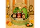 Clear Tin Jars for Festive Hampers 