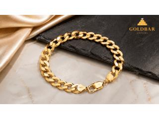 Buy 10k 14k Gold Bracelets in Texas USA-Gold Bar Jeweler