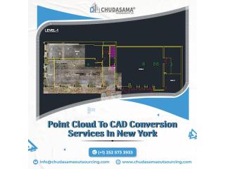 Get Best Point Cloud to CAD Conversion Services in New York