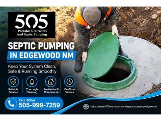 Septic Pumping in Edgewood NM for Consistent System Performance