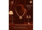 Lakshmi Temple Jewellery Necklace in 925 Sterling Silver