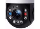 Cameras with Red and Blue Lights