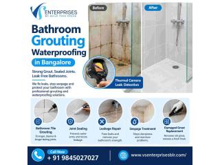 Bathroom Grouting Waterproofing in Bangalore