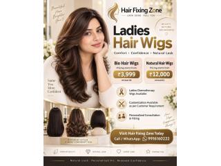 ✨ Natural-Looking Hair Wigs for Women at Hair Fixing Zone ✨