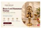 Brass Lord Hanuman Statue for Home & Office