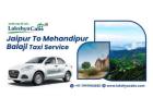 Jaipur To Mehandipur Taxi Service  