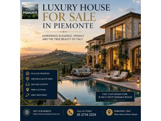 Luxury house for sale in Piemonte
