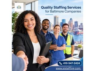Quality Staffing Services for Baltimore Companies