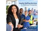 Quality Staffing Services for Baltimore Companies
