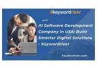 AI Software Development Company in USA: Build Smarter Digital Solutions - Keywordriser