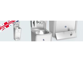 Knee Operated Hand Wash Sink – Hygienic Hands-Free Washing Solution