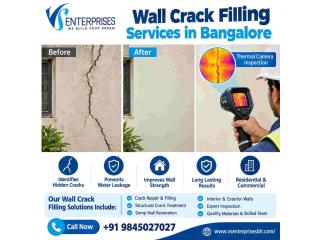 Wall Crack Filling Services in Bangalore