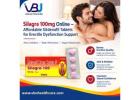 Silagra 100mg Online – Affordable Sildenafil Tablets for Erectile Dysfunction Support
