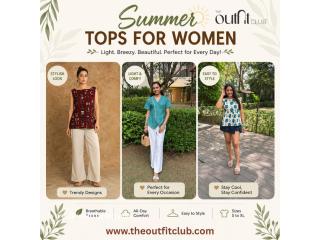 Tops for women summer