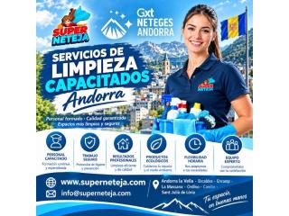 Calidad y confianza en Servicios de limpieza capacitados Andorra