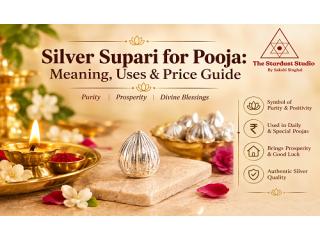 Buy Silver Supari Online at Best Price | The Stardust Studio