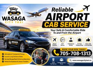Wasaga Beach Taxi Number – Call Wasaga City Taxi for Fast Pickup