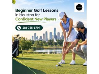 Beginner Golf Lessons in Houston for Confident New Players