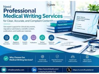 Need Professional Medical Writing Services for Clear, Accurate, and Compliant Content?