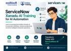 Multisoft Virtual Academy - ServiceNow Xanadu AI Training for AI Automation