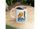 Hilton Head Island Ceramic Mug – Coastal Christmas Drinkware, Made for USA Coffee & Tea Lovers