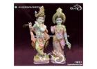 Explore Unique Radha Krishna Marble Murti Collections