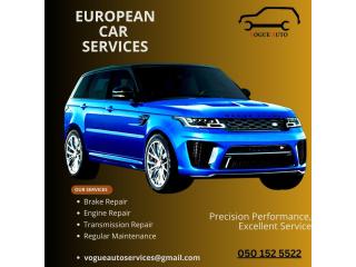 EUROPEAN CAR SERVICES at Vogue Auto Services