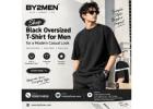 Shop Black Oversized T-Shirt for Men for a Modern Casual Look
