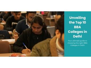 BSC Colleges in Delhi | ISBF