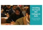 BSC Colleges in Delhi | ISBF