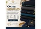 Cotton Suiting Fabric – Comfortable & Stylish Fabric for Custom Outfits