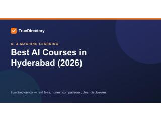 AI Course in Hyderabad for Career Growth | True Directory