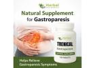 Natural Supplement for Gastroparesis