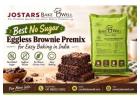 Best No Sugar Eggless Brownie Premix for Easy Baking in India