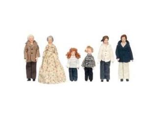 Buy Miniature Dollhouse Dolls for Detailed Miniature Homes