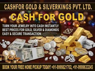 How Can You Sell Old Gold Safely With Cash for Gold Near Me Delhi?