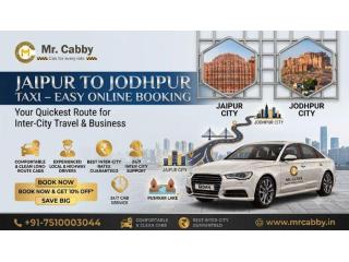 Jaipur to Jodhpur Taxi – Reliable Cab Service