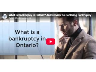 Bankruptcy in Ontario – How Does Bankruptcy Work in Ontario