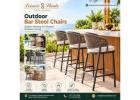 Premium Outdoor Bar Stool Chairs for Comfortable Outdoor Dining
