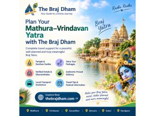 Plan Your Mathura–Vrindavan Yatra with The Braj Dham
