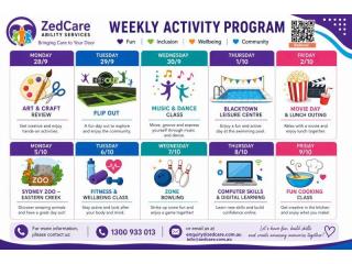 Fun-Filled School Holidays with ZedCare Ability Services