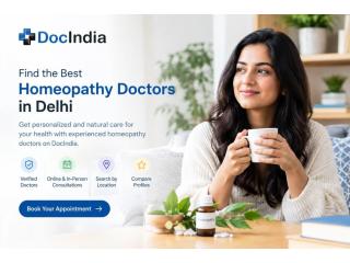 Best Homeopathy Doctors in Delhi - Book Online | DocIndia