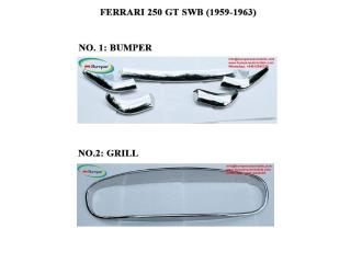 Ferrari 250 GT SWB (1959 to 1963) bumper and grill frame classic car