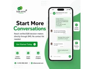 TCPA compliant B2B SMS platform
